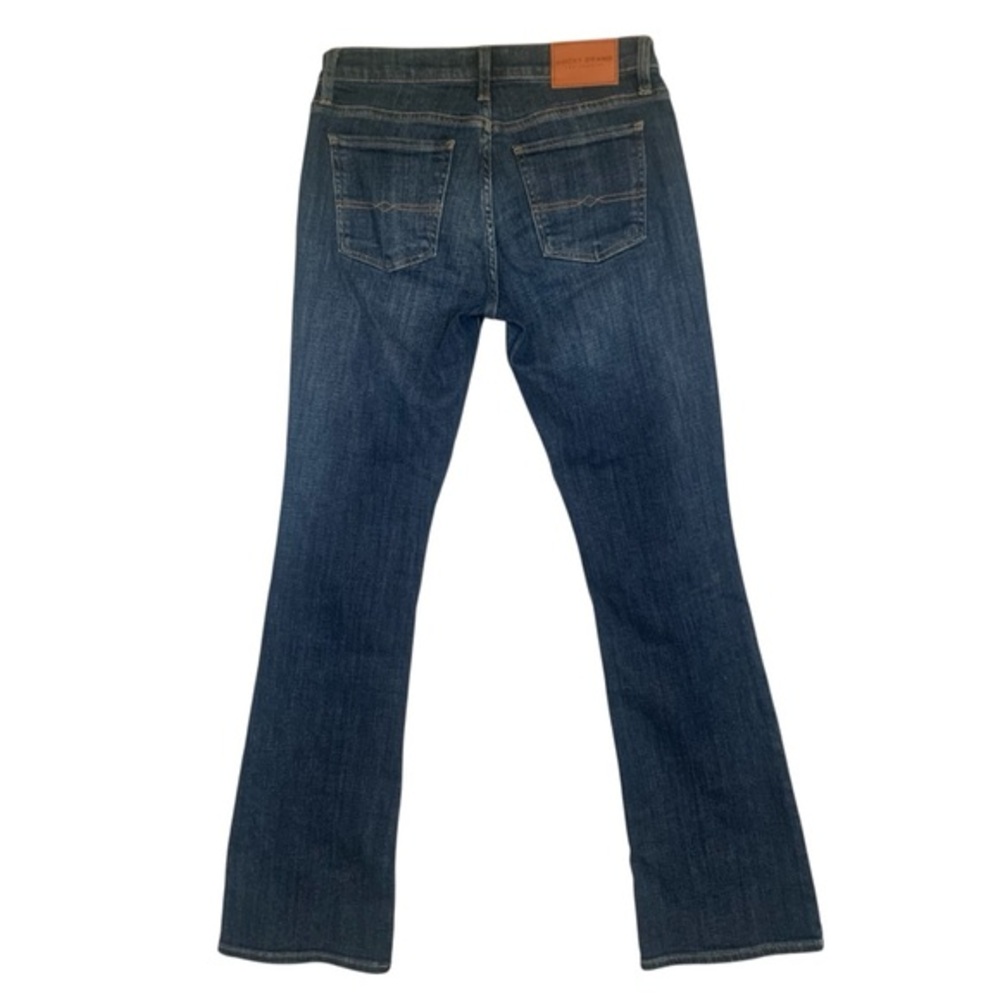 Lucky Brand Sweet Boot Dark Blue Jeans Ladies Sz 4 Long